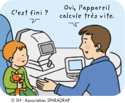 C'est fini ? Oui, l'appareil calcule très vite.