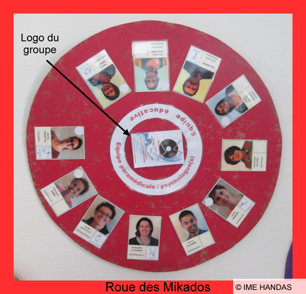 Roue rouge