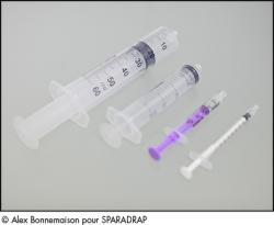 Photo de seringues de différentes tailles